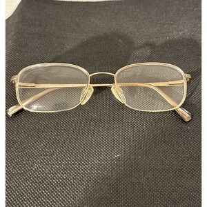 Charmant‎ CH8172 BR Brown Gunmetal Gold Frames Eyeglasses 51-18-140mm